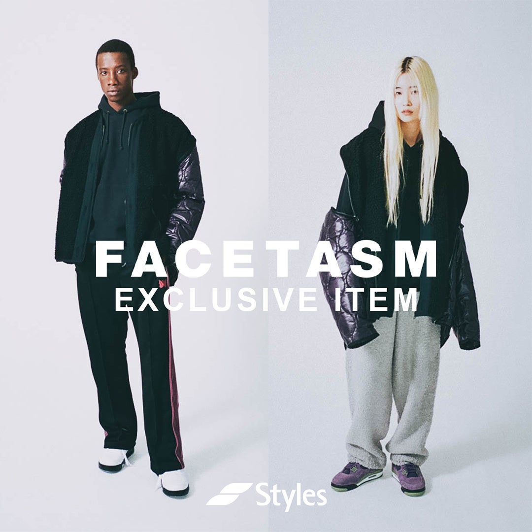 【Styles(スタイルス)】落合宏理がデザインするレーベル「FACETASM」のエクスクルーシブアイテムが登場！