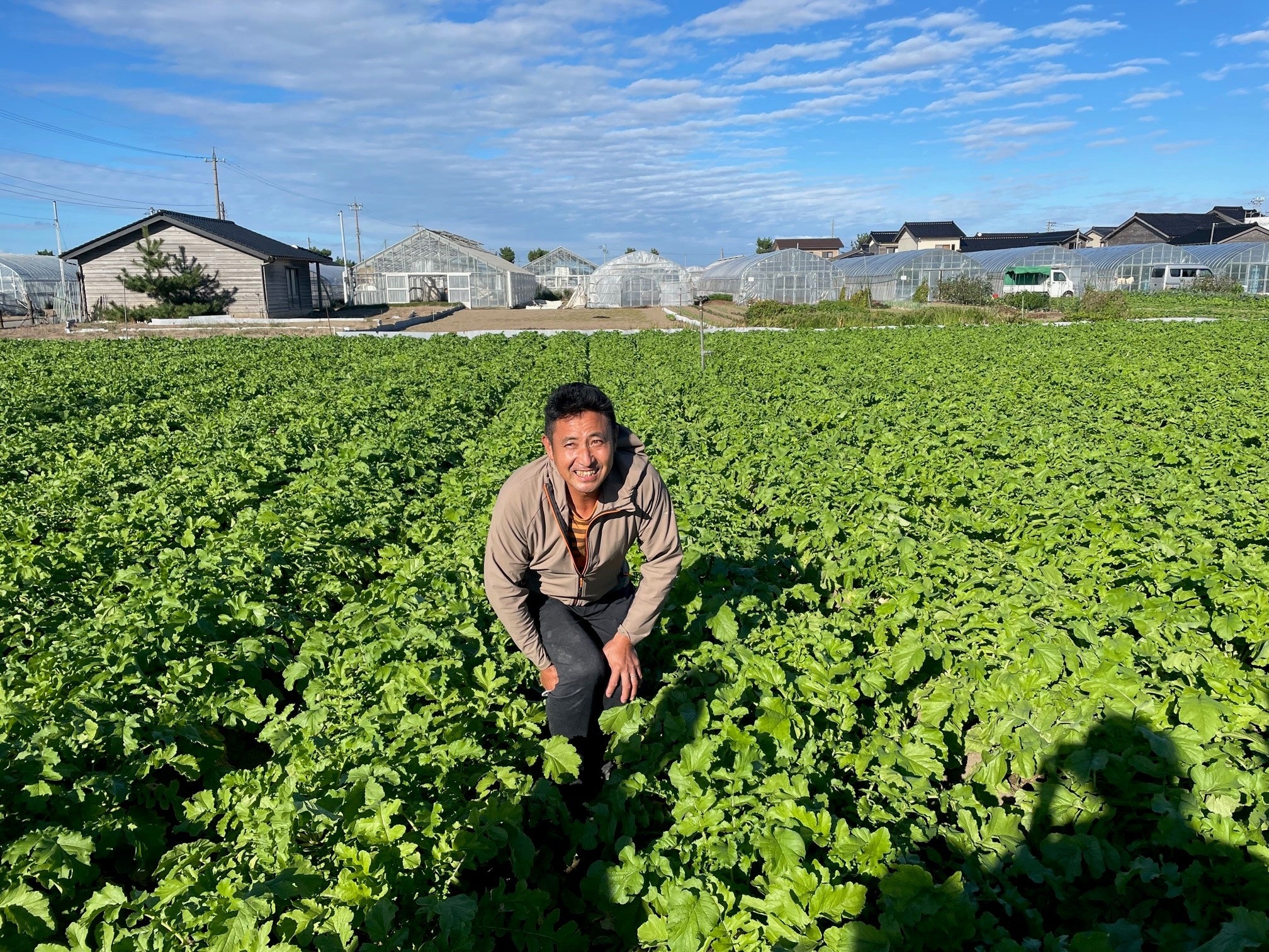 JA金沢市 打木源助だいこん部  部長 松本充明さん