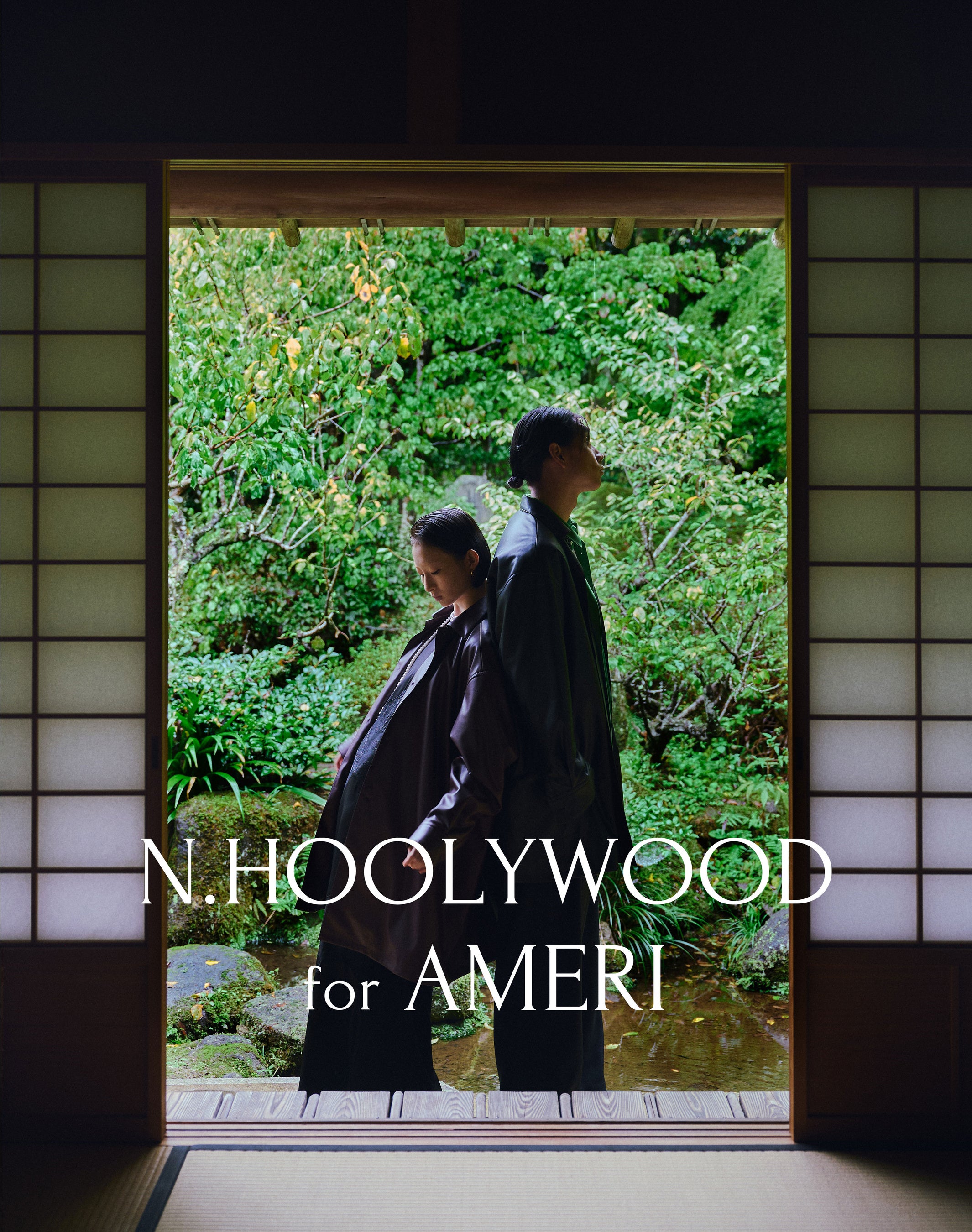 「AMERI」がメンズブランド「N.HOOLYWOOD」の別注アイテムを11/10(木)に発売！