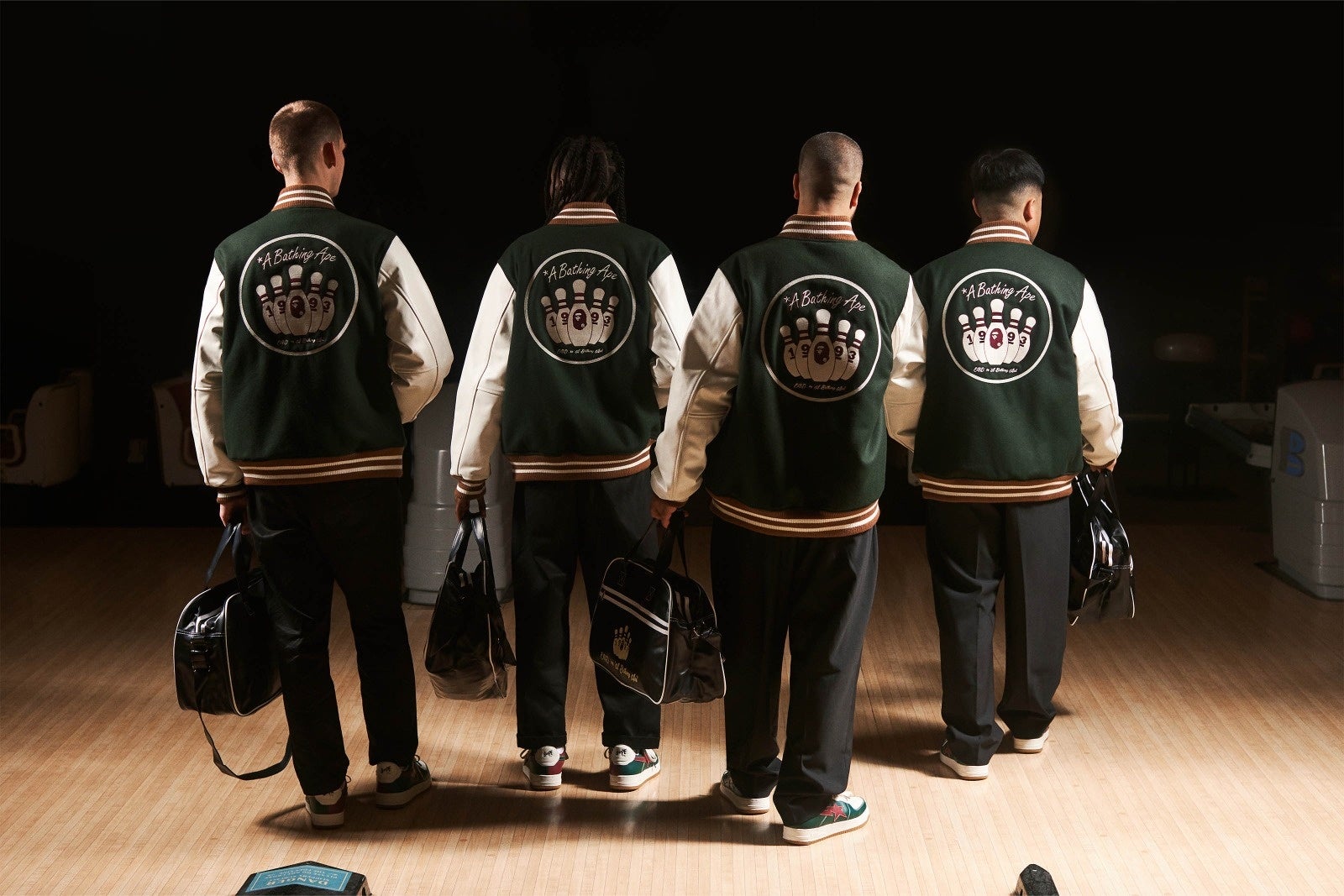 A BATHING APE® x END. “Bowling”