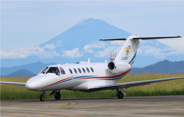 Citation CJ2+ 提供：フジビジネスジェット