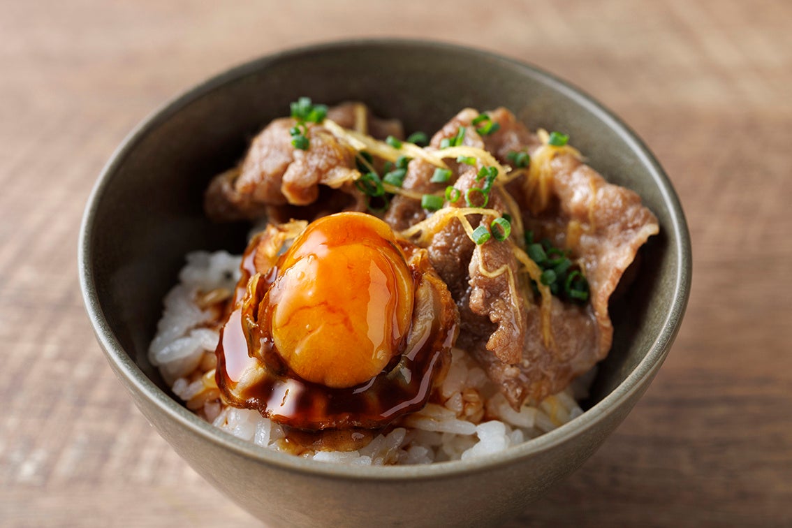 青森県陸奥湾産帆立と牛しぐれ煮丼（ディナー限定）