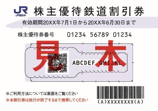 株主優待鉄道割引券がe5489、みどりの券売機でご利用いただけるようになります！