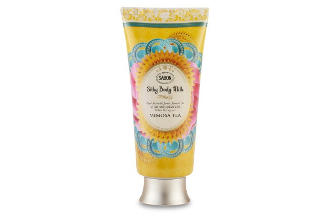 SABON『シルキーボディミルク ミモザティー』200mL 4,400円（税込）