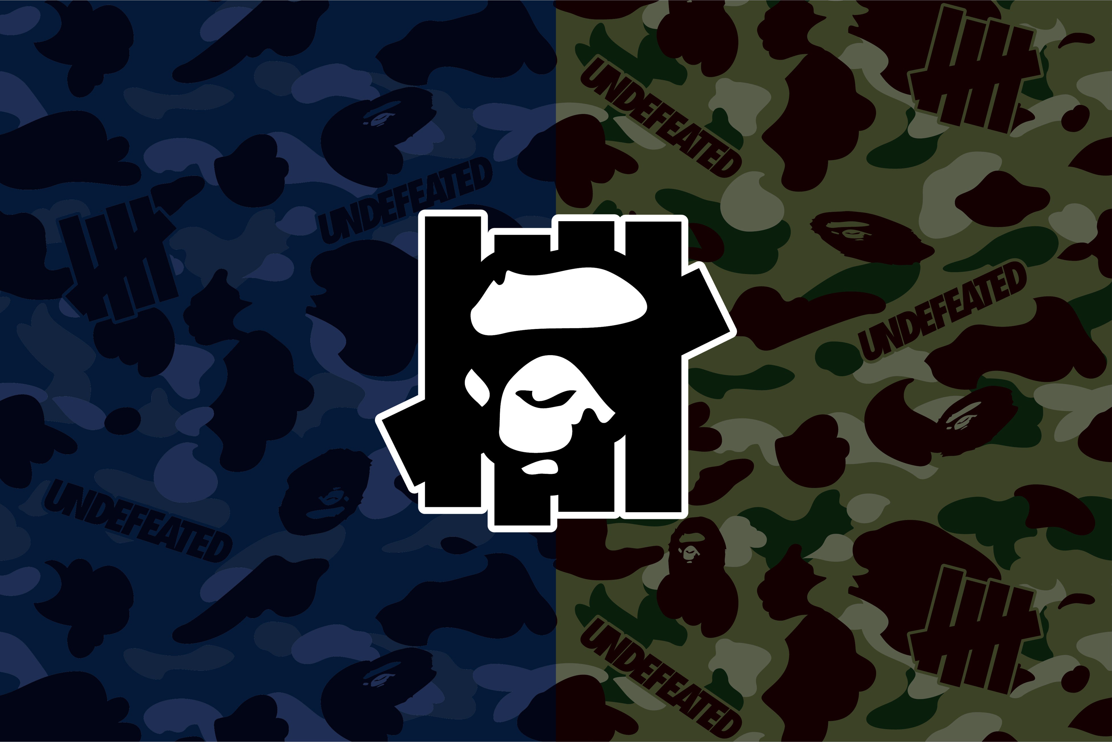 A BATHING APE® x UNDEFEATED