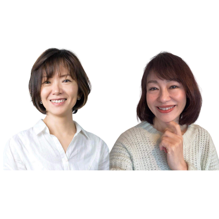 本部順和氏(左)、中山雪子氏(右)