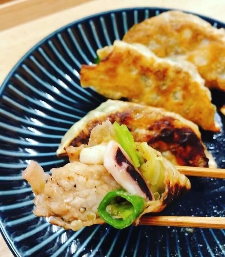 Gyoza cafe goat「青唐辛子入り激辛餃子」