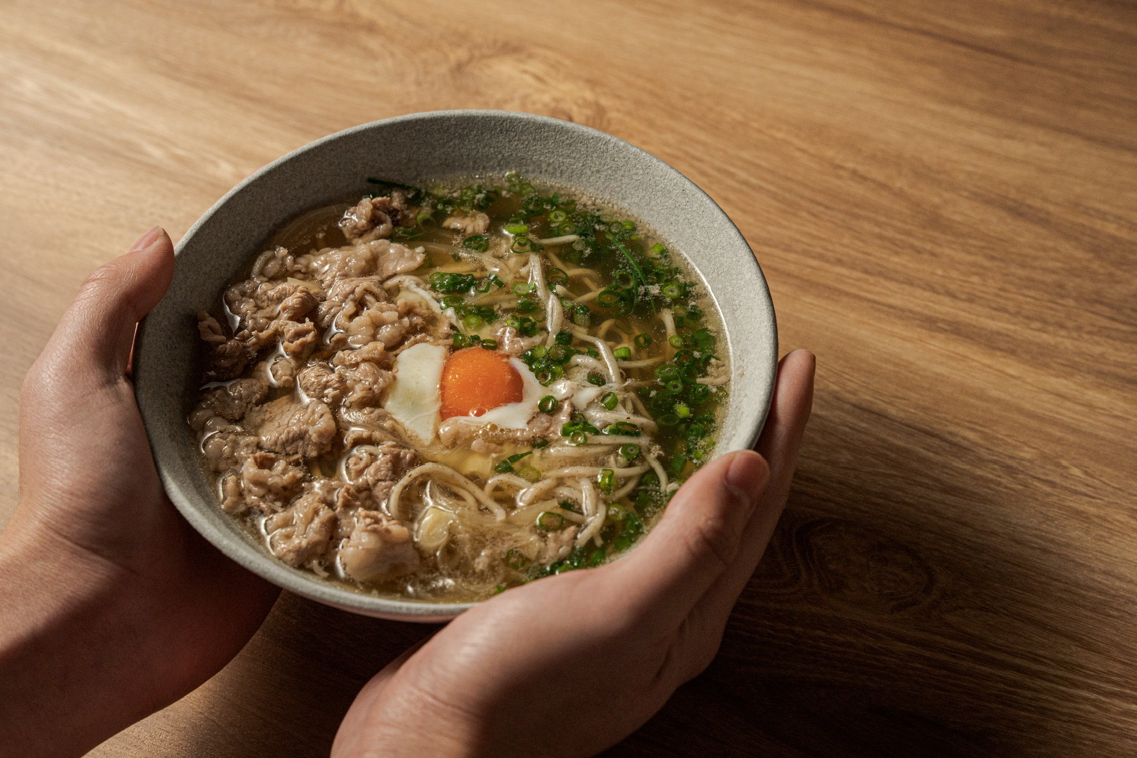 あぼす名物！和牛肉月見