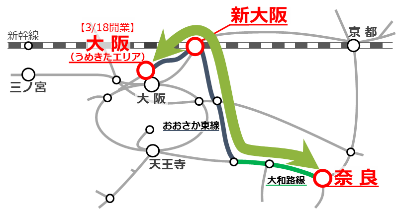 臨時特急「まほろば」 運転のお知らせ