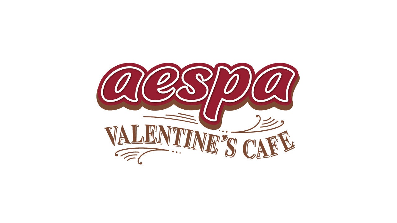 「aespa」のテーマカフェが初開催決定！「aespa VALENTINE’S CAFE」期間限定オープン！！