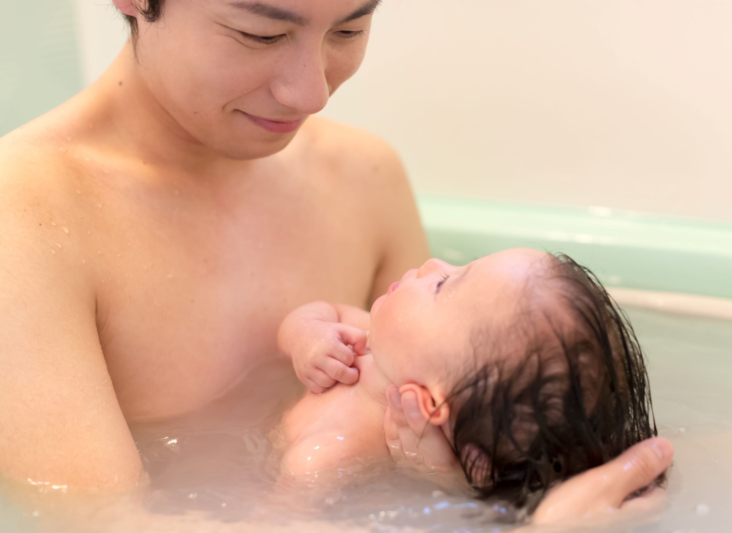 パパが娘と一緒にお風呂に入るのは、1歳がピーク