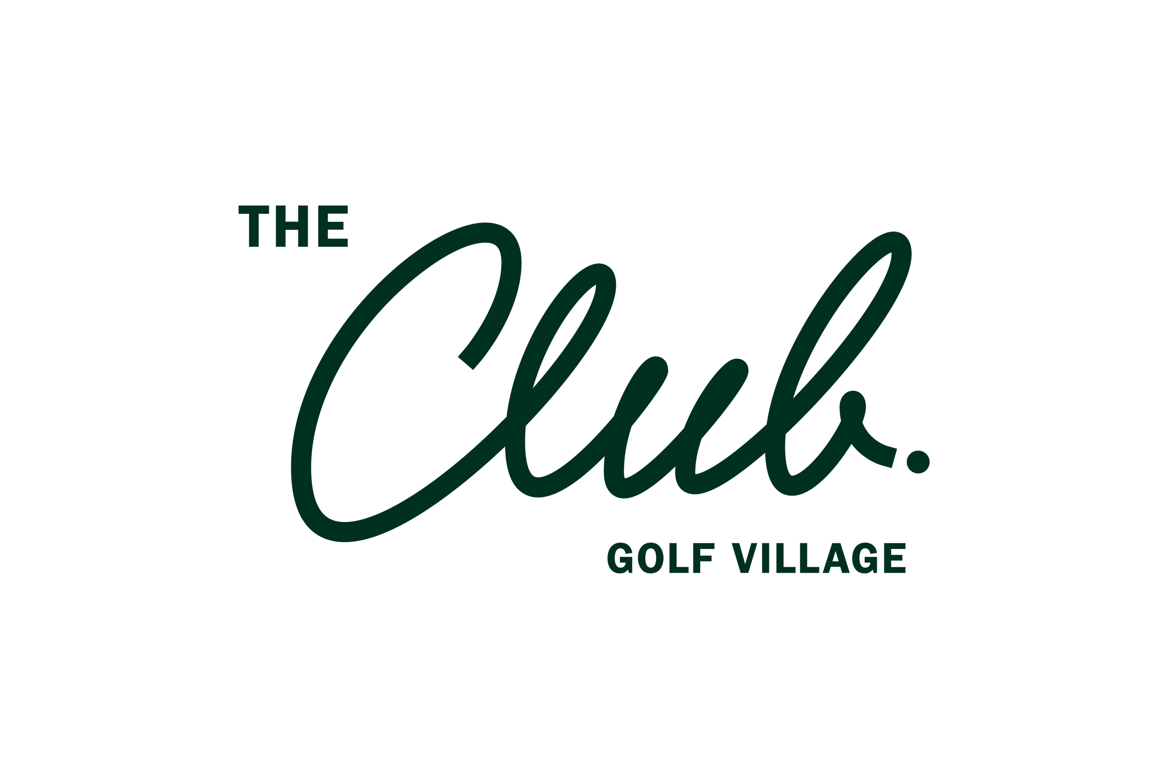 THE CLUB golf village ロゴ