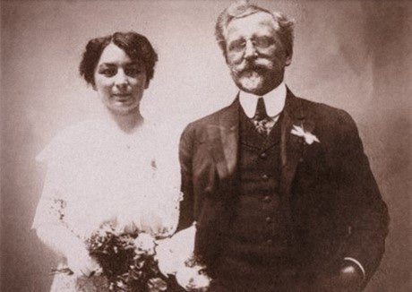 写真「1906年6月10日、結婚式（プラハ）」　1906年／チマル・コレクション