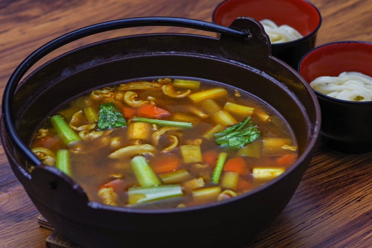 牛すじの和風カレーうどん・そば