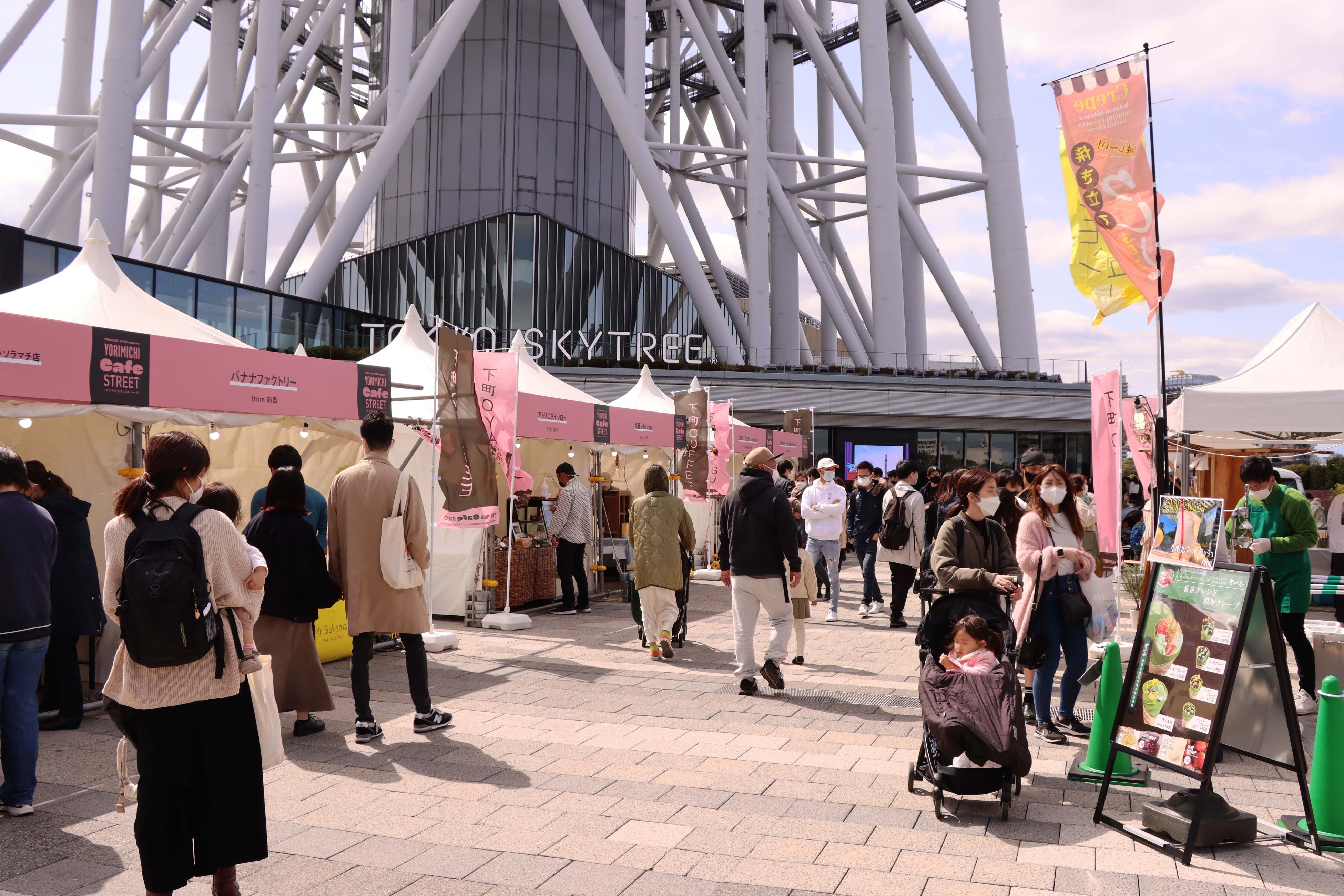 YORIMICHI CAFE STREET（昨年の様子） ©TOKYO-SKYTREETOWN