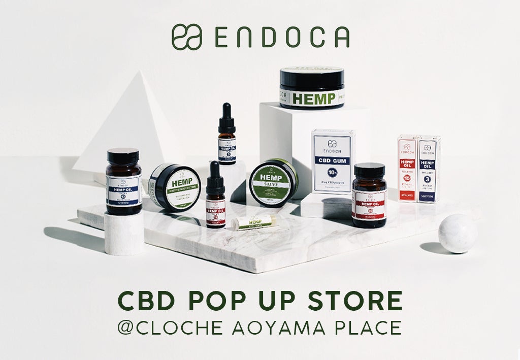 【ENDOCA】CBD POP UP STORE