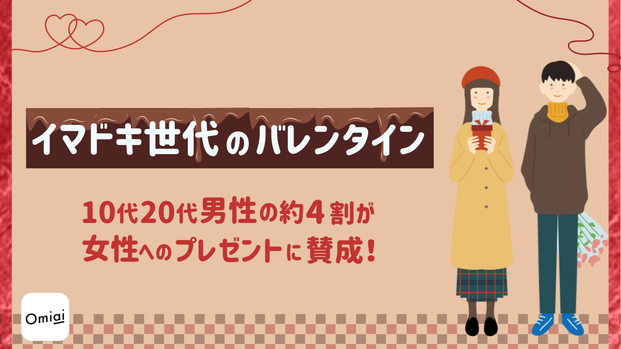 Omiai Report light 『イマドキ世代のバレンタイン』10代〜20代の男女が抱く、リアルなバレンタイン事情！