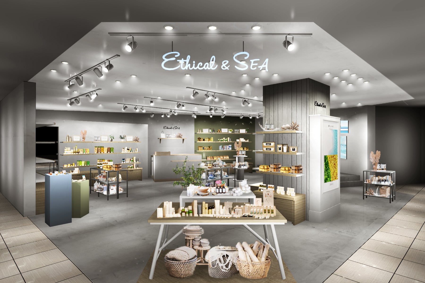 【New Open】エシカルな未来派ライフスタイルセレクトショップEthical&SEA 、二子玉川に2月25日オープン〈Ethical&SEA エシカルシー〉