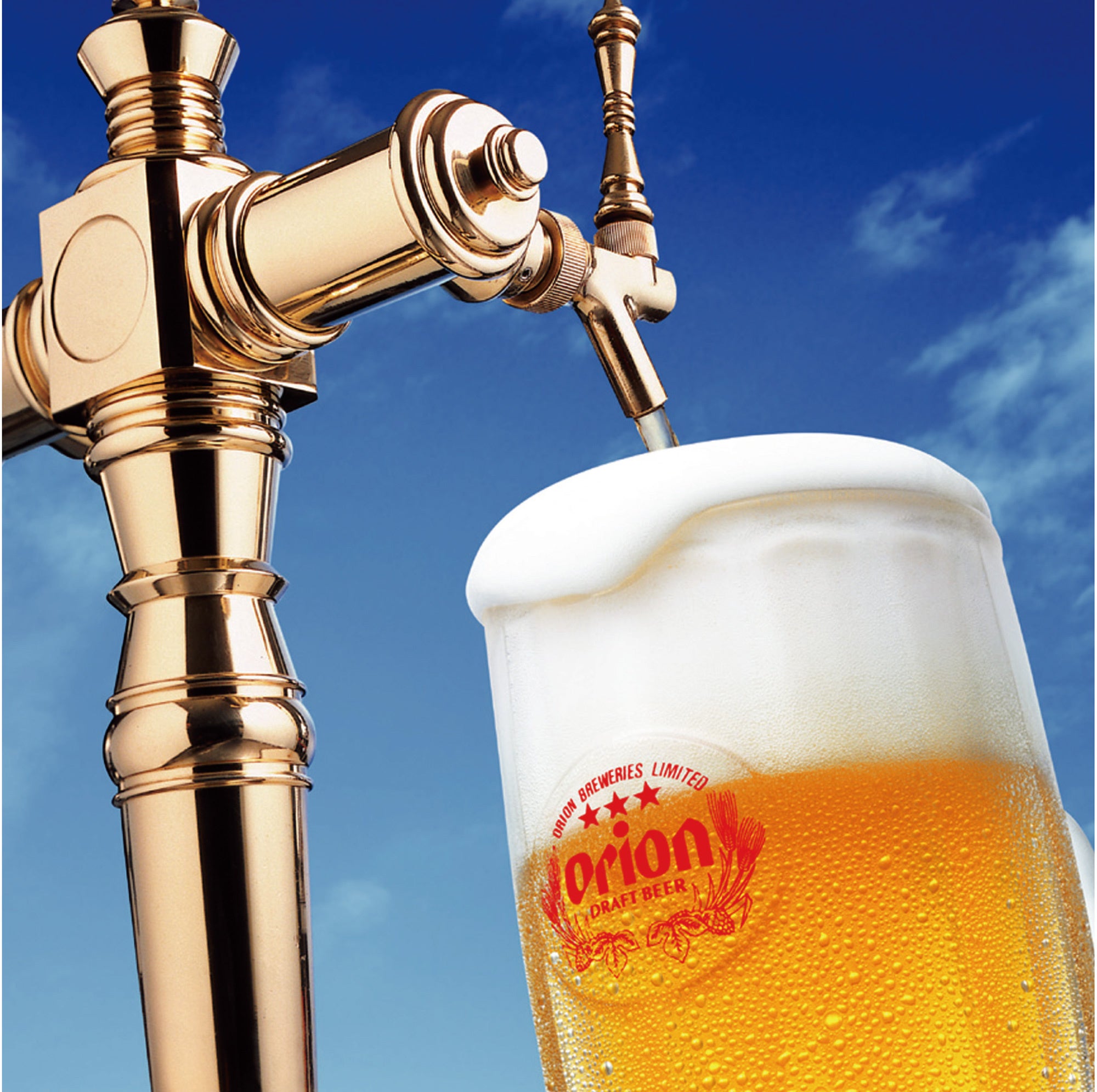 沖縄の「県⺠ビール」として定着しているオリオンビール。