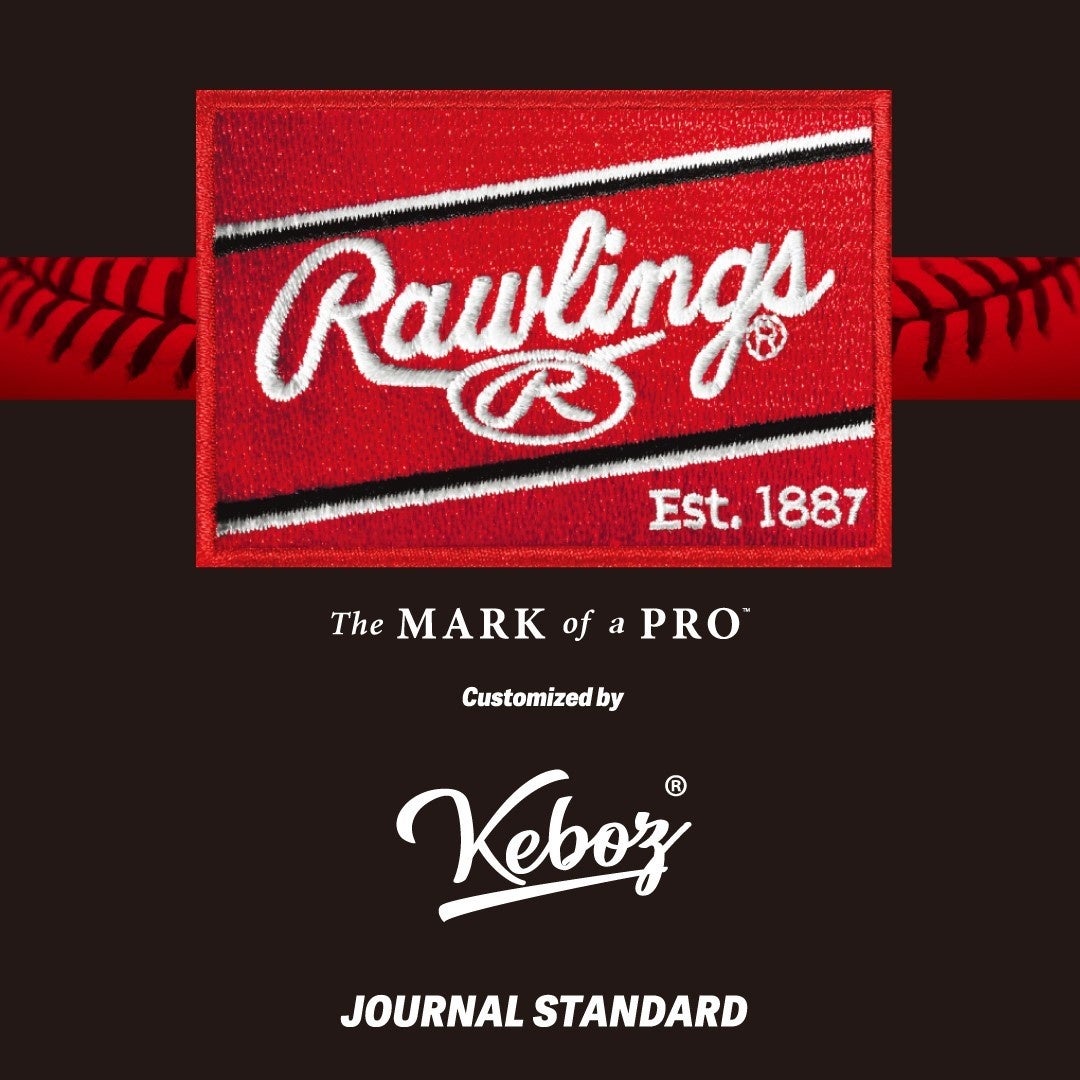 KEBOZ × JOURNAL STANDARD ［RAWLINGS CUSTOMIZED BY KEBOZ］