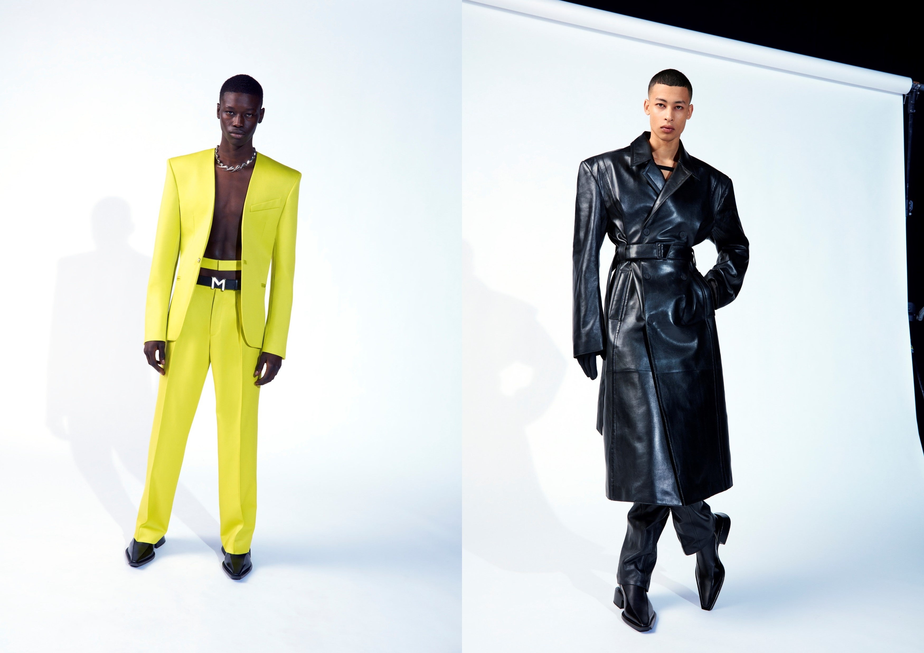 H&M 2023年 デザイナー・コラボレーション 「Mugler H&M（ミュグレー エイチ・アンド・エム）」コレクション ルック画像