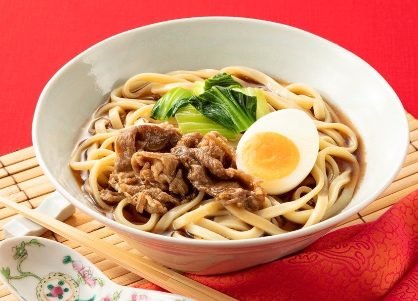 台湾屋台の味　牛肉麺（ニューロウメン）①