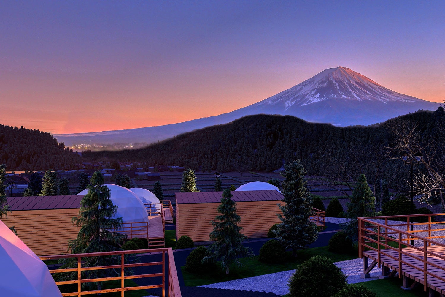 【2023年GWグランドオープン】～富士山と河口湖を一望する1日5組限定のグランピングリゾート～【グランファーム富士河口湖】