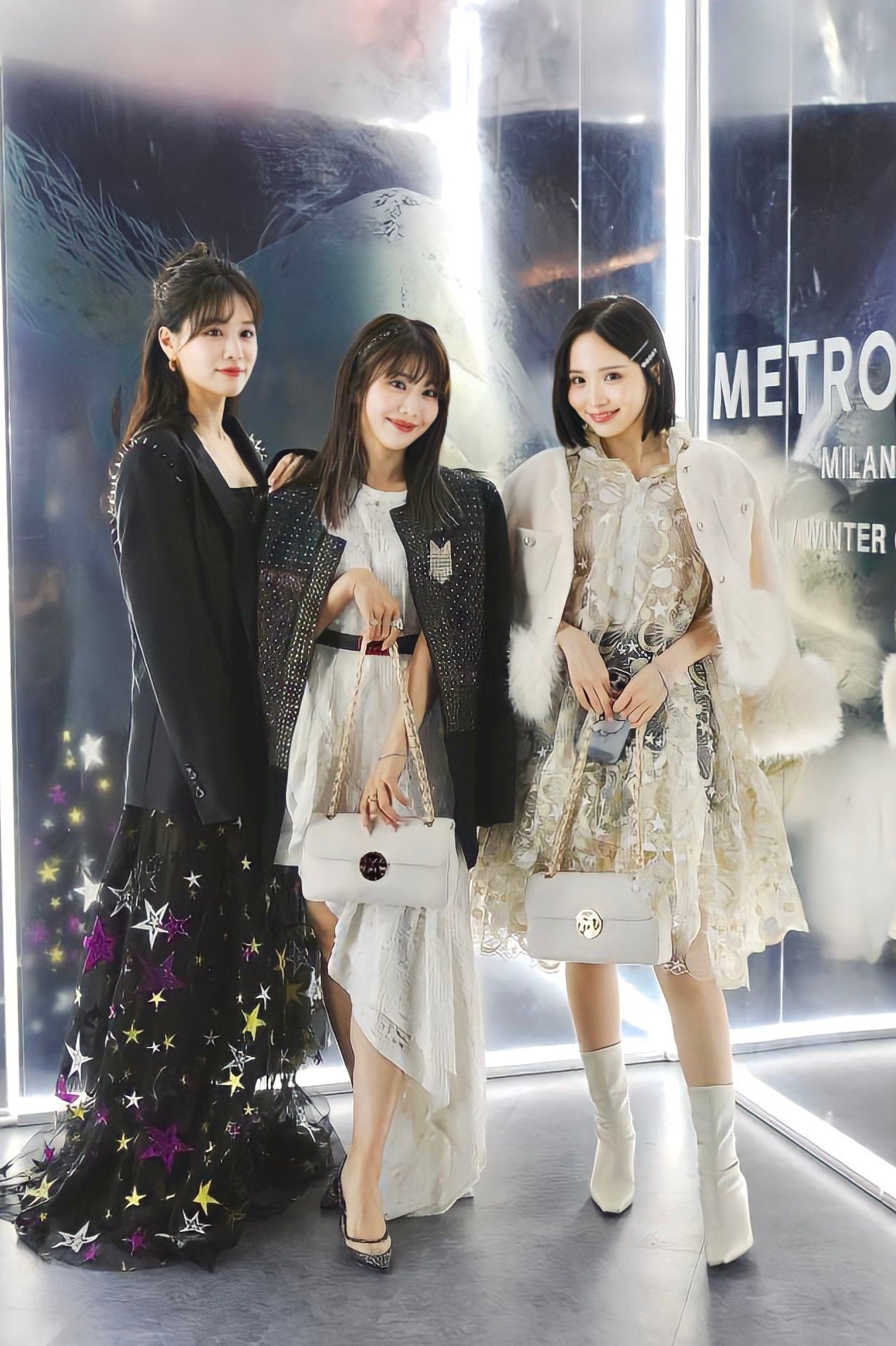 （石井里奈、一木美里、孫亜妃）