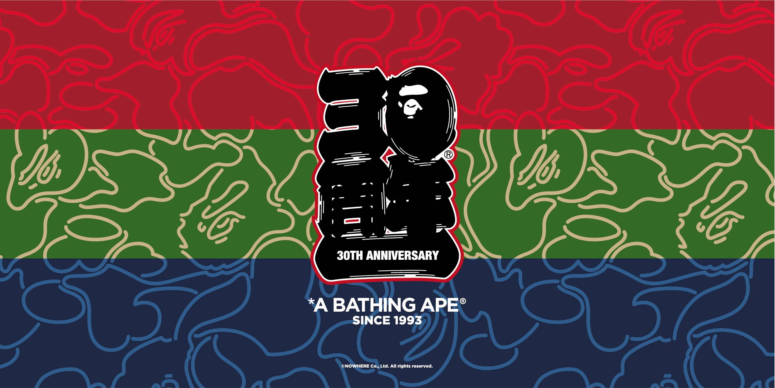 30TH ANNIV. APE HEAD TEE SET