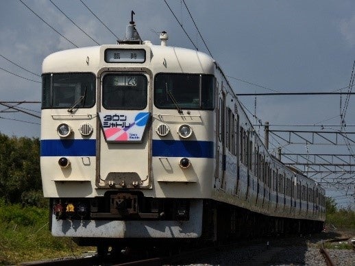 柳ヶ浦駅415系車両見学会～ありがとうFo123編成～　タウンシャトルのヘッドマーク設置、車両前方の方向幕の設置も決定！！