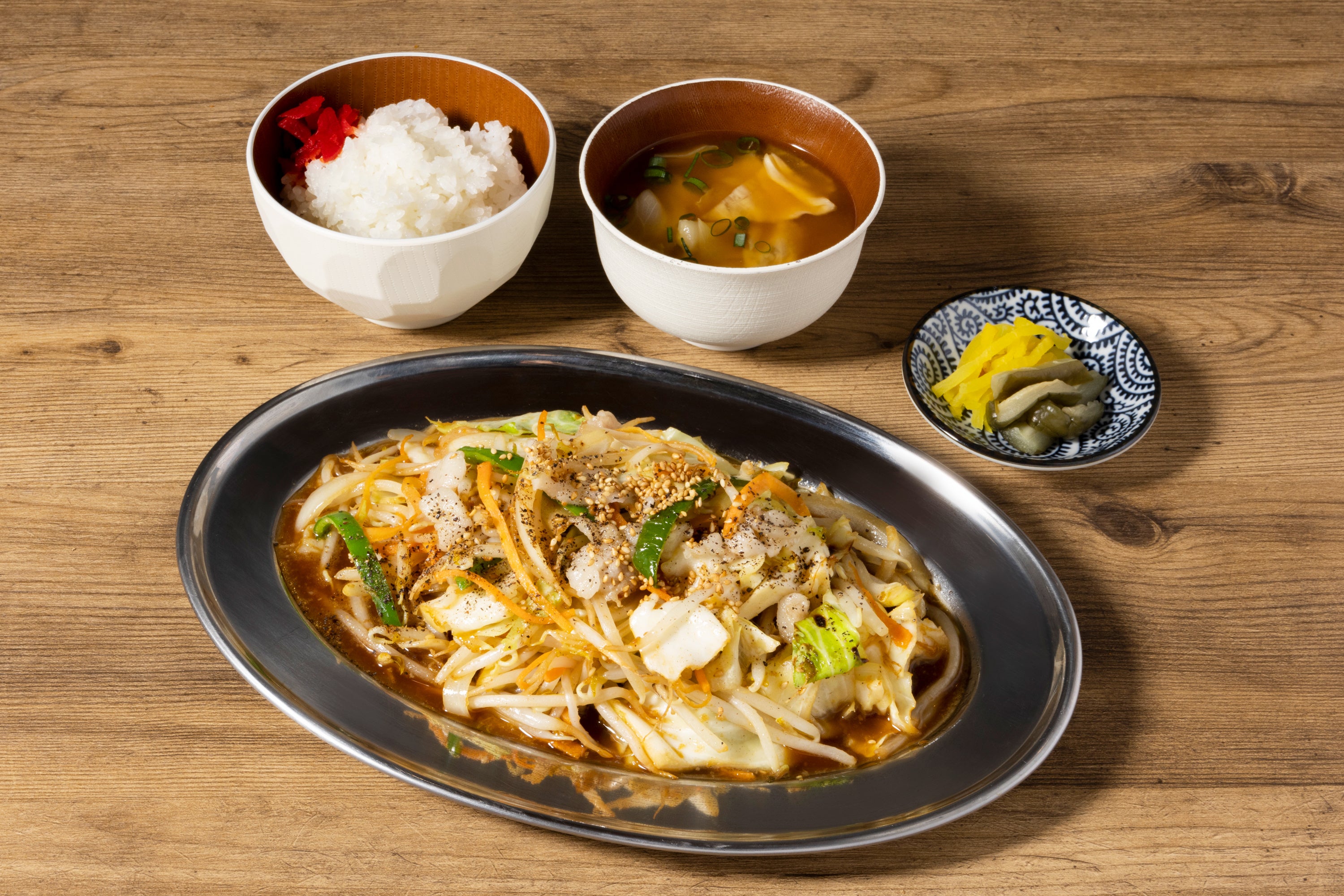 特製・野菜＜マシ＞炒め定食