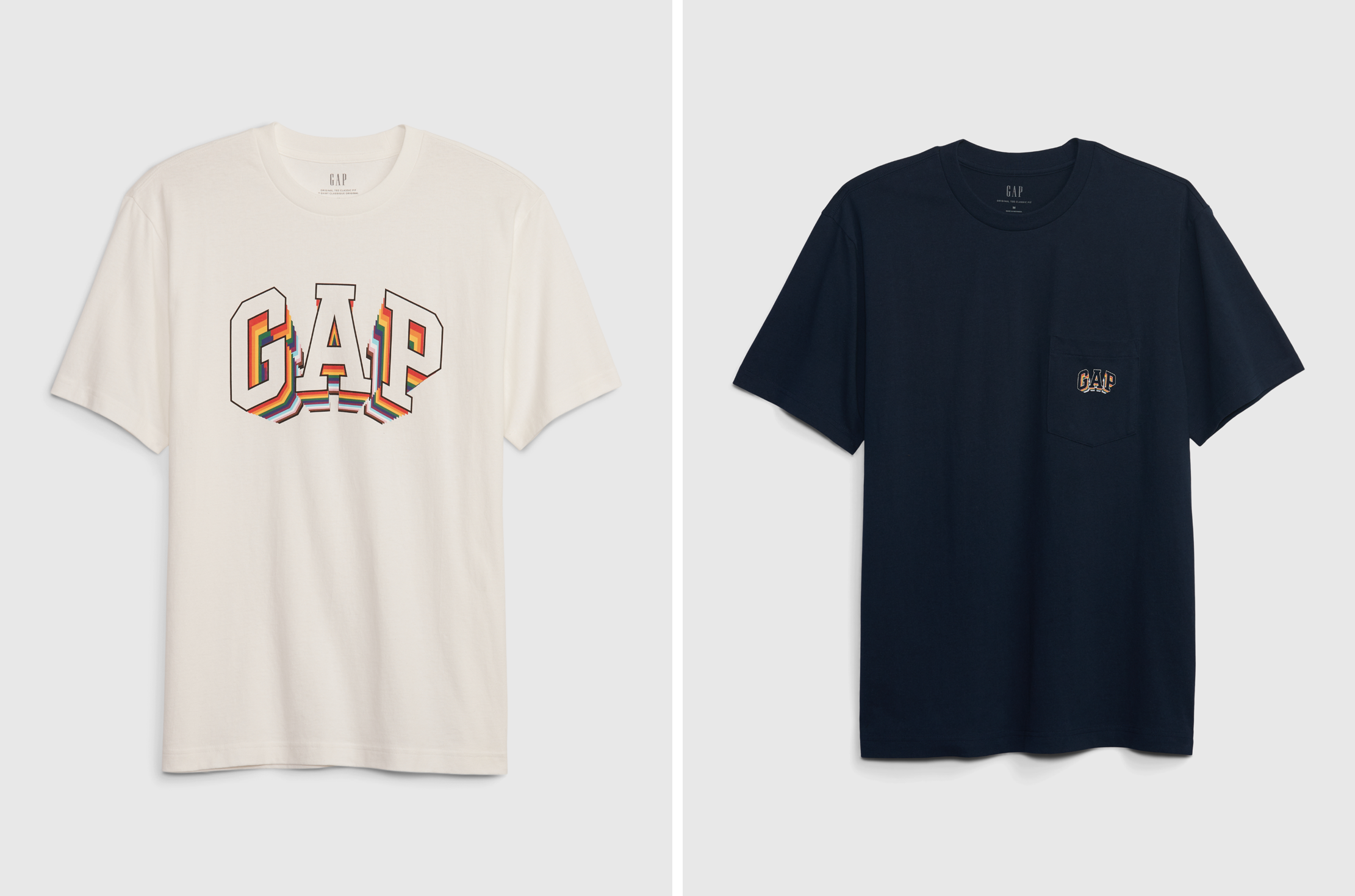 Gap、PRIDEコレクションとしてTシャツを発売