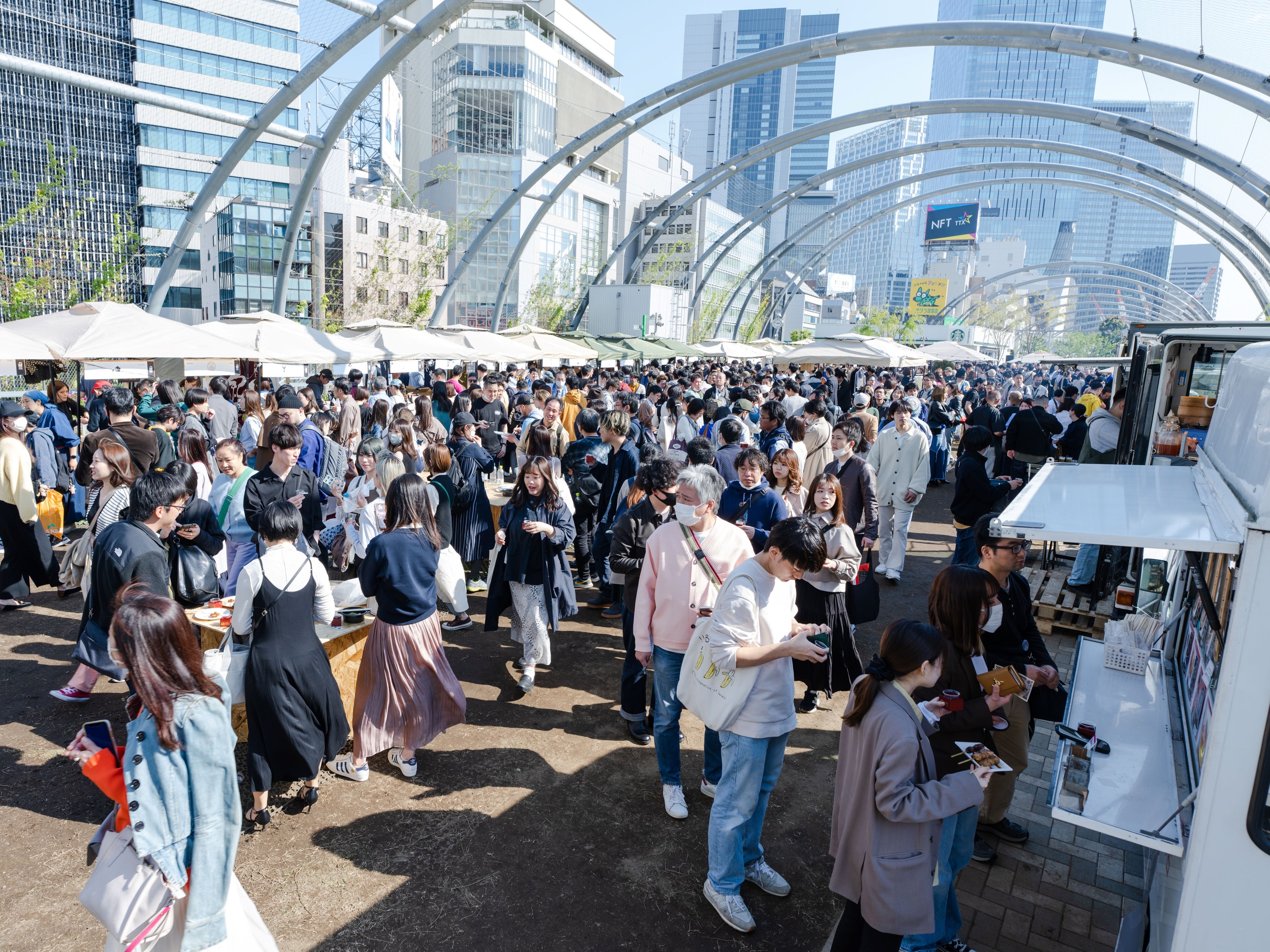 【イベントレポート】日本のSAKE文化を世界へ！渋谷・MIYASHITA PARKにてお酒のイベント「SAKE PARK」を開催。2日間で約1万3千人を動員！