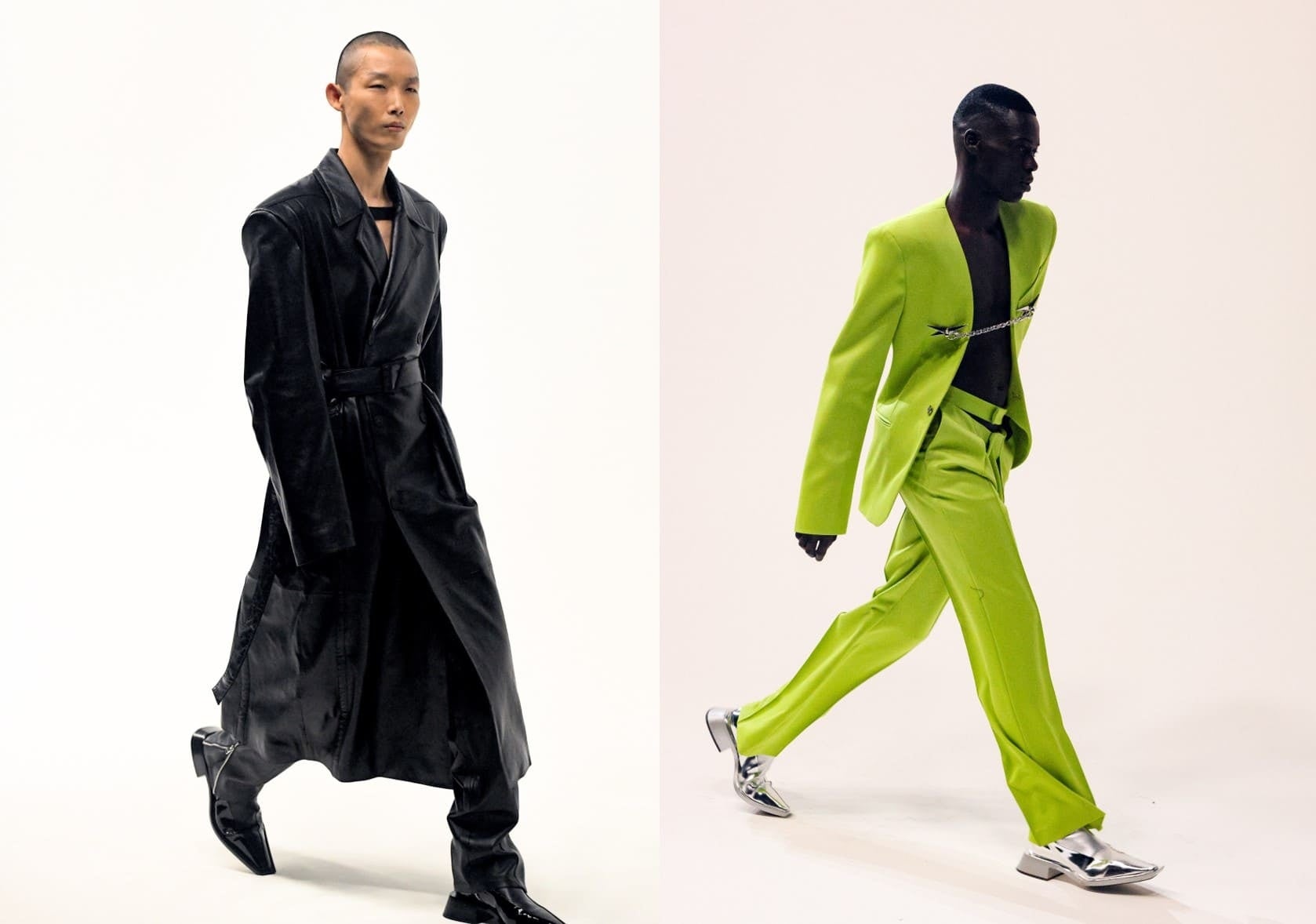 H&M 2023年 デザイナー・コラボレーション 「Mugler H&M（ミュグレー エイチ・アンド・エム）」コレクション NYグローバルイベント写真 