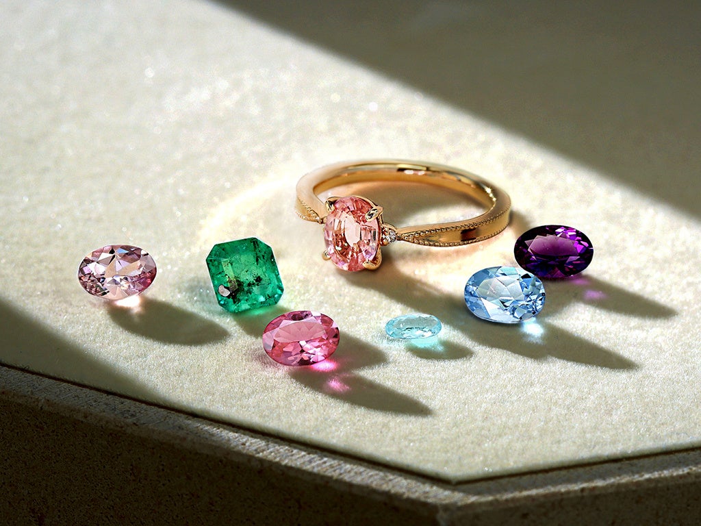 ピンクダイヤモンドや希少石が集まる、カラーストーンのブライダルジュエリーイベントを、ビズー銀座店で開催。5月20日〜