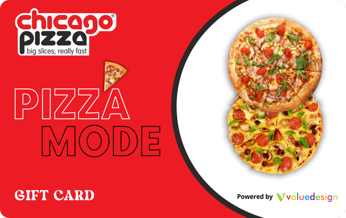 バリューデザイン、インド国内に129店舗をもつピザチェーン「シカゴピザ」と連携し、ファストフード好きに向けたギフトカードの提供を開始
