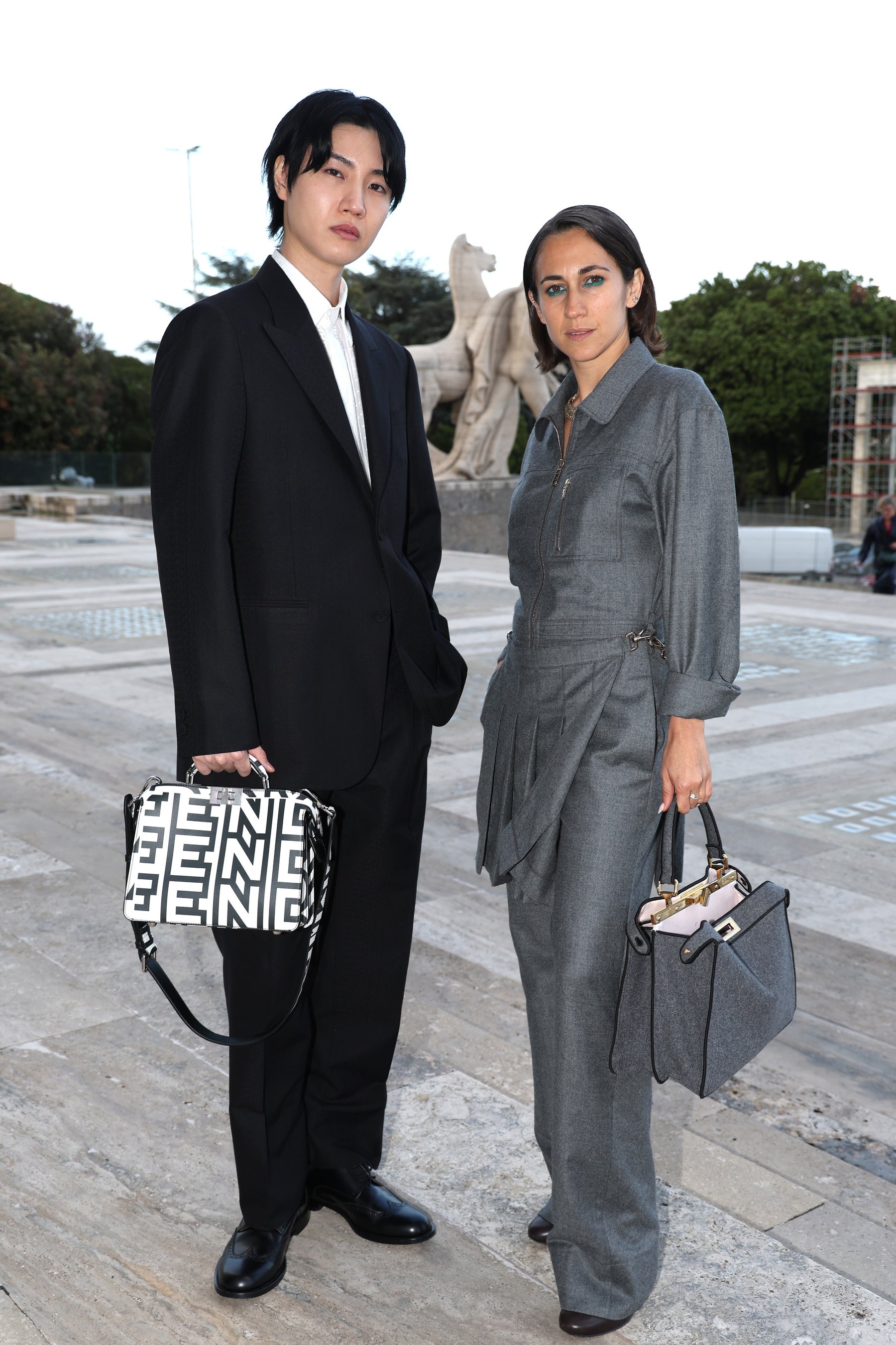 Delfina Delettrez Fendi and Dori Sakurada