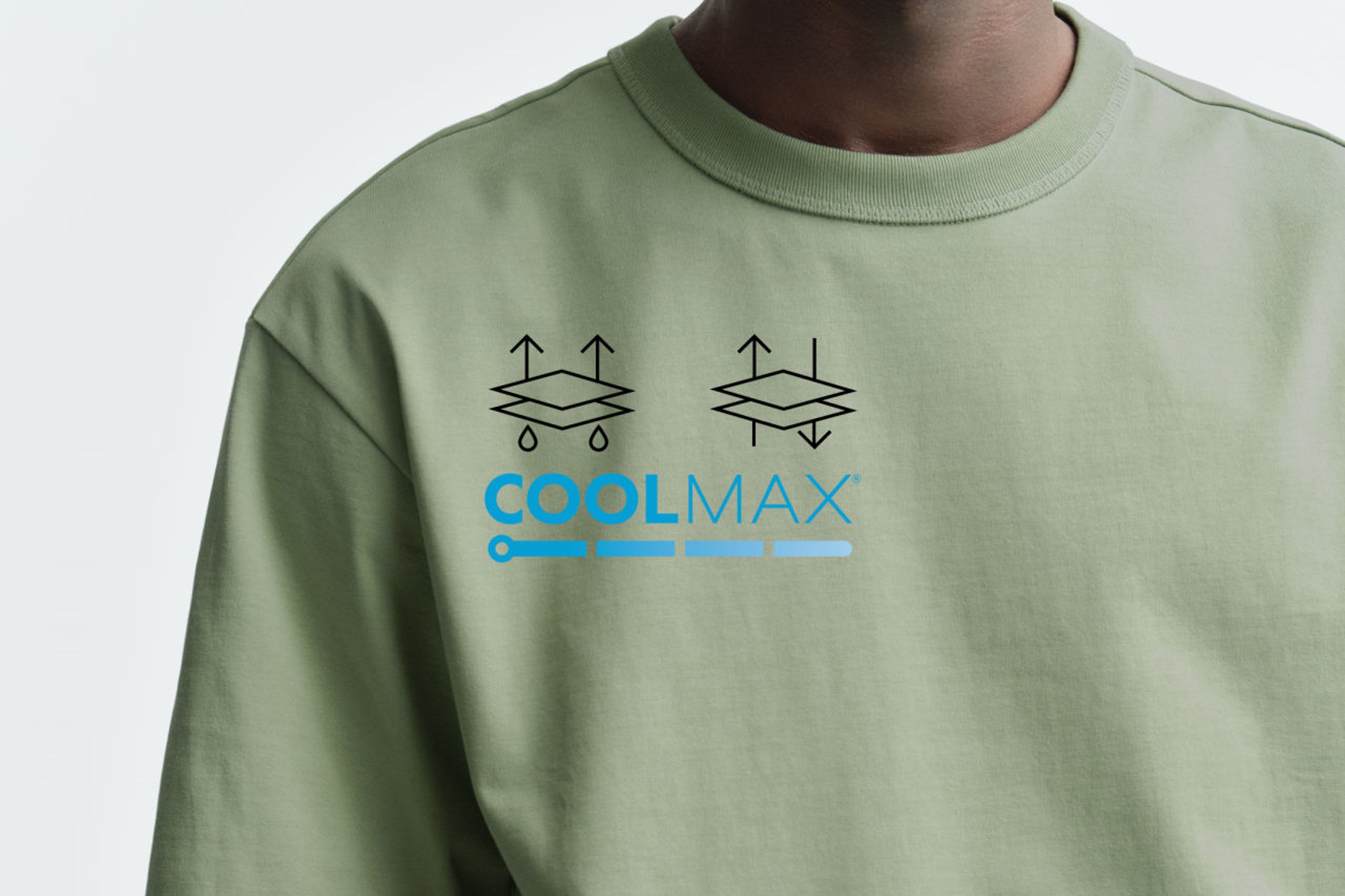 H&M 2023年最新メンズウェア ベーシックアイテム 「COOLMAX®（クールマックス）」 リラックスフィットTシャツ ¥1,799