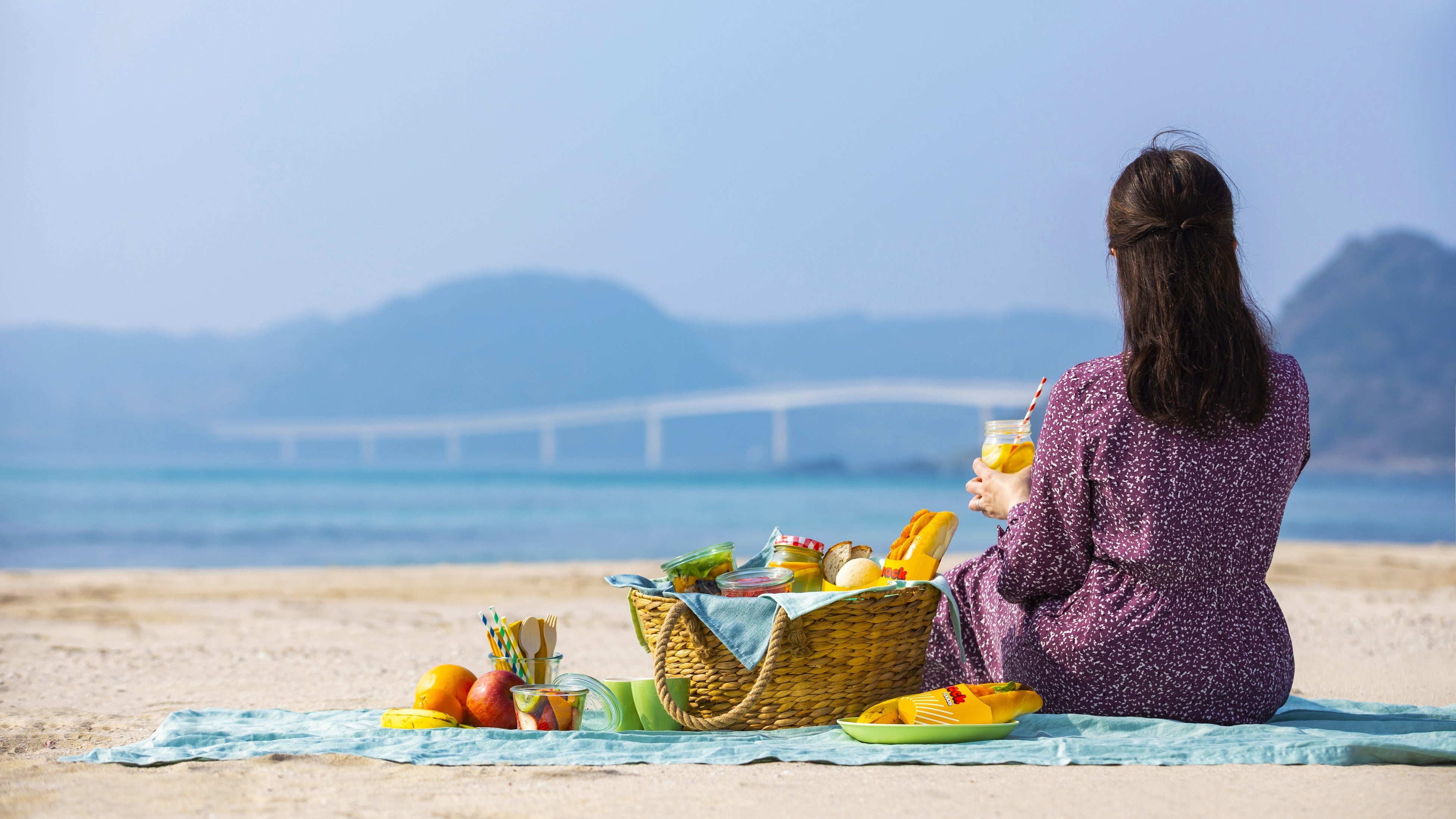 コンセプトは～Picnic on the beach～　海辺でピクニックをするように自分スタイルで特別な朝食