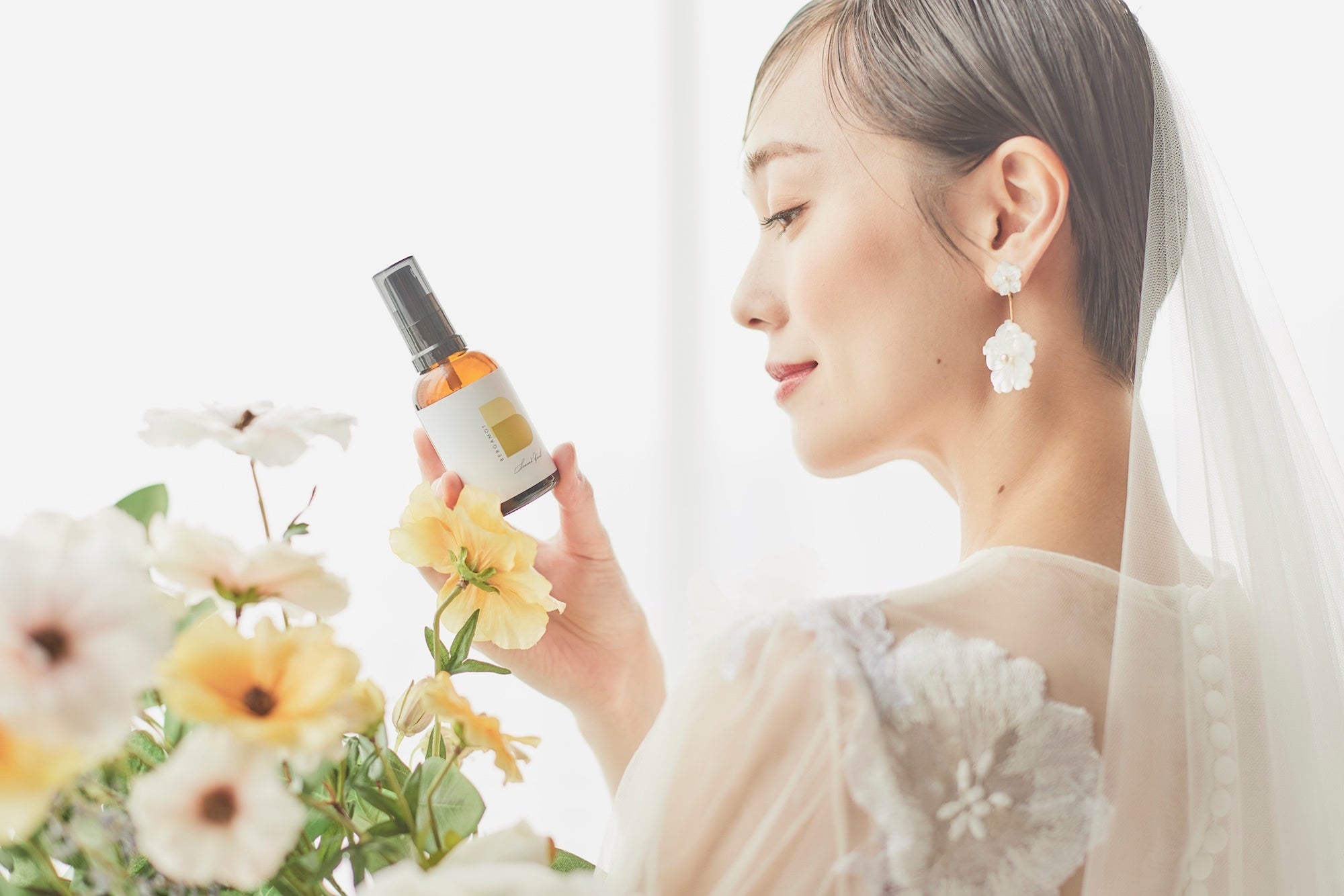 新しい結婚式の演出に！かけがえのない1日に香りのベールを纏う「Scent Veil (セント・ヴェール)」