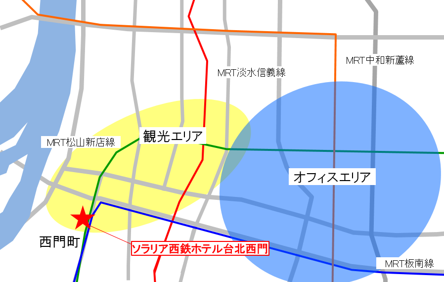 台湾・台北市初進出　「ソラリア西鉄ホテル台北西門」 8月1日オープン