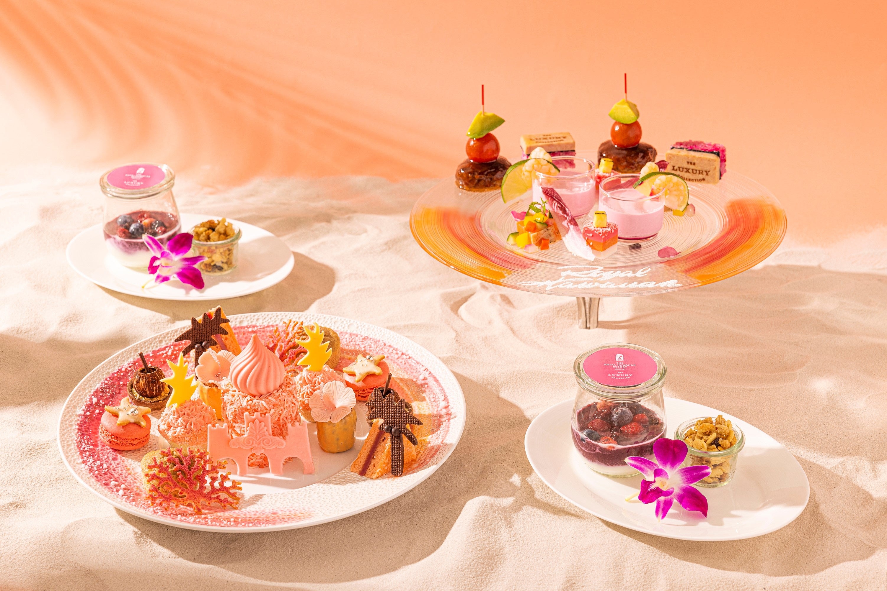 Sunset Pink Palace Afternoon Tea～Inspired by The Royal Hawaiian～イメージ