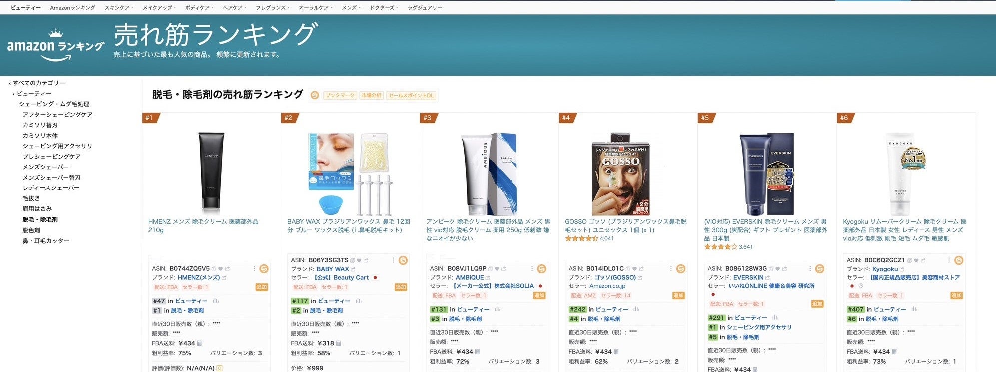 【KYOGOKU PROFESSIONAL】発売開始から半月でAmazonの売れ筋ランキング6位にランクインしたリムーバークリーム（除毛ケア）のおすすめの使用方法をご紹介！