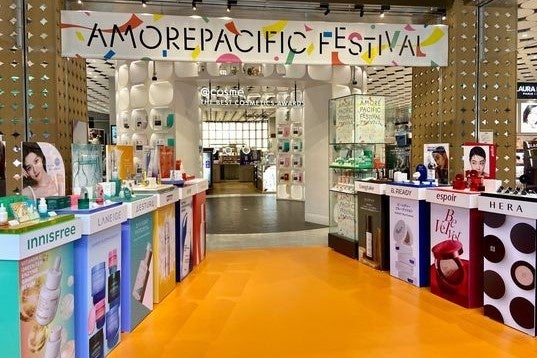 ＠cosme TOKYO、AMOREPACIFIC FESTIVAL (アモパシフェス）を開催　日本未上陸のブランドを含む11ブランドが大集結