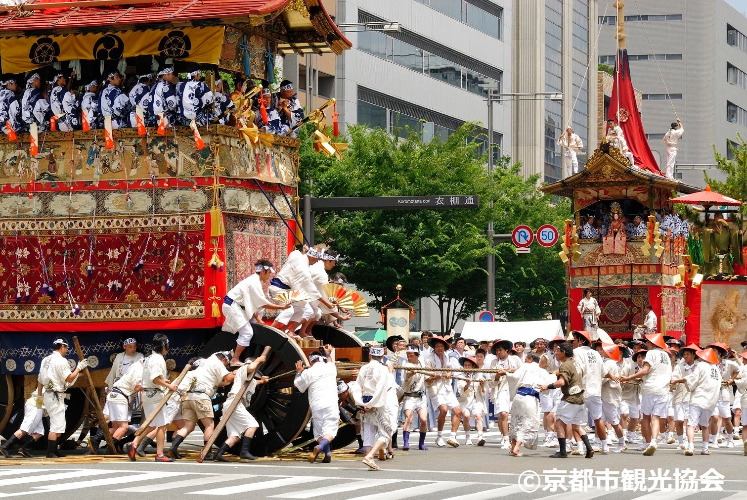 京都の夏の風物詩、祇園祭後祭(7/24)山鉾巡行の有料観覧席発売中！