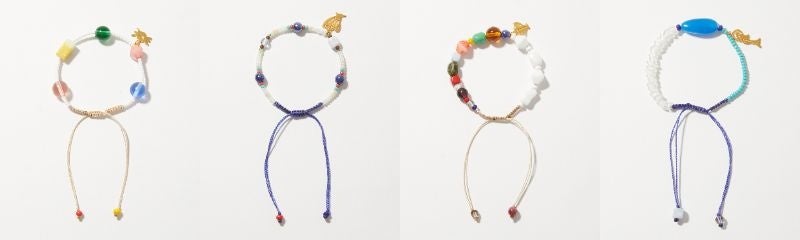 Bracelet 各5,500yen (with tax)