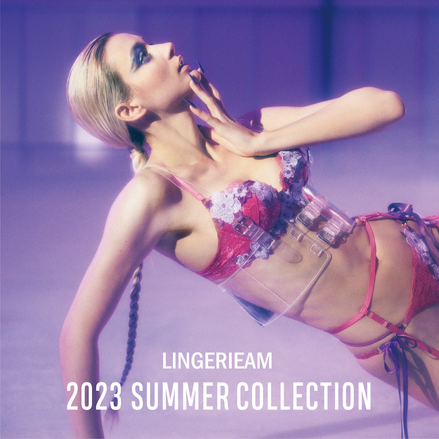 ランジェリーブランドLINGERIEAM（ランジェリアム）2023 SUMMER COLLECTION 2ndのビジュアルが解禁。