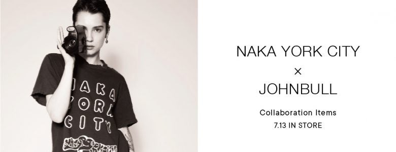 NAKA YORK CITY × JOHNBULL コラボレーションアイテムが2023年7月13日（木）より販売スタート