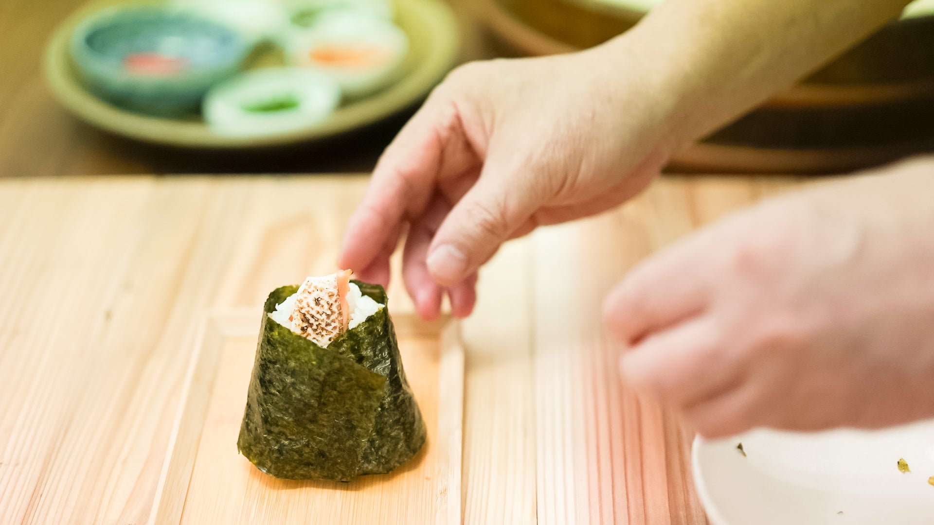 本気おにぎり 鮭ハラス焼き