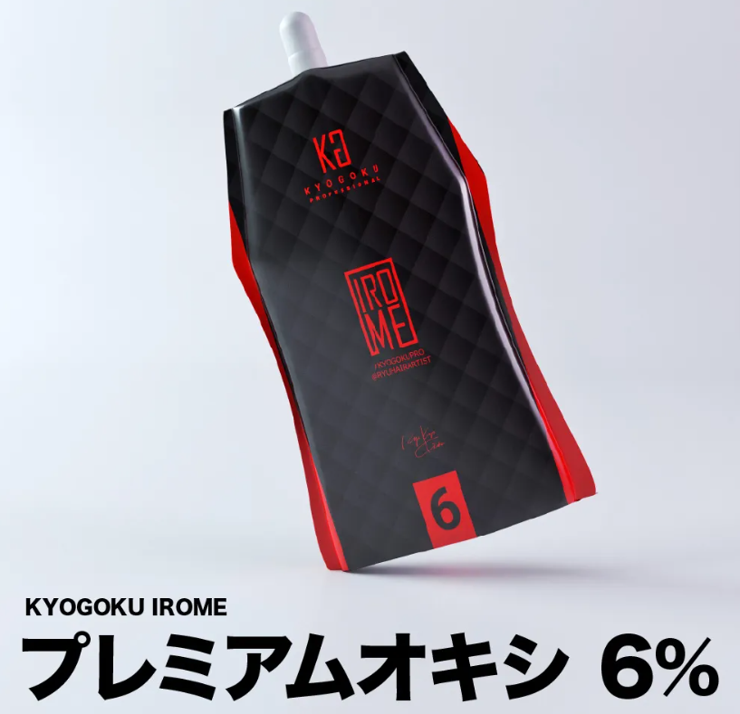 株式会社Kyogoku「KYOGOKU PROFESSIONAL」より販売しております「KYOGOKU IROME プレミアムオキシ 6%」在庫切れのお知らせ